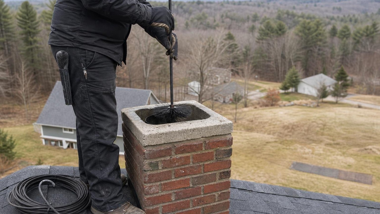 Hallowell Chimney Repair — chimney sweep & inspection near you